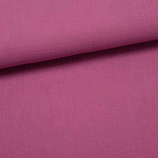 Musselin "Uni" violett