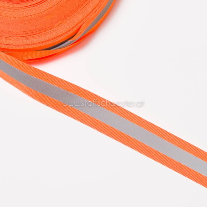 25mm Reflektorband neonorange