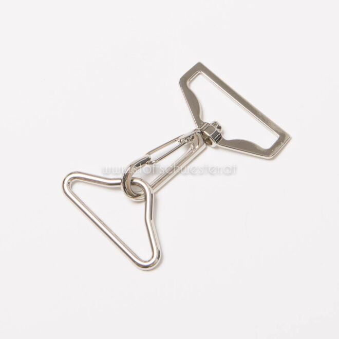 Metallverschluss 75mm silber