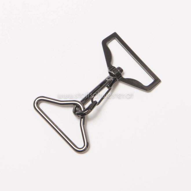 Metallverschluss 75mm antharzit