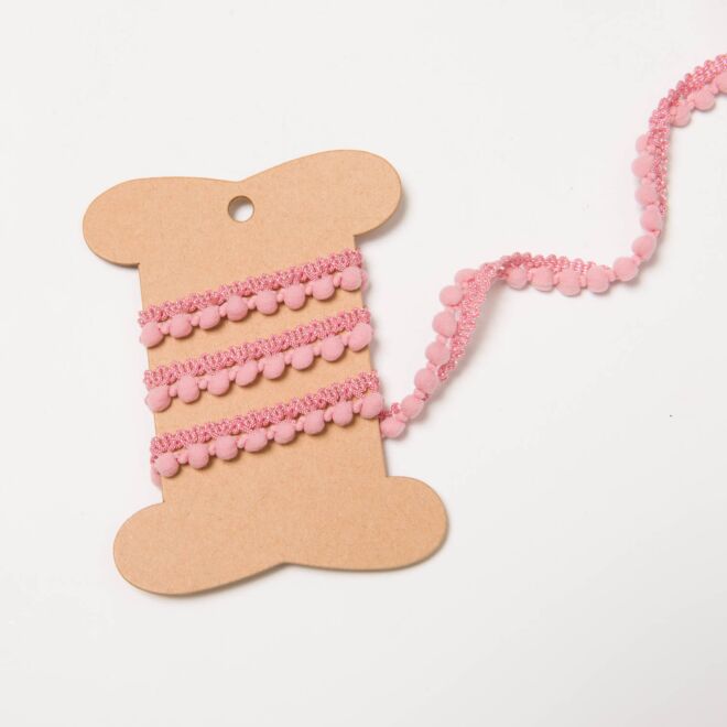 10mm Bommelborte quartz