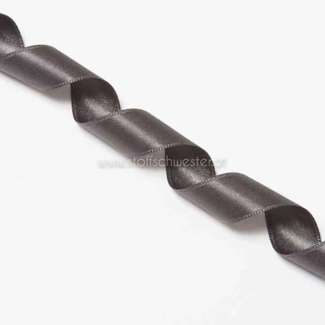 15mm Satinband dunkelgrau