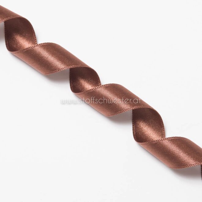 15mm Satinband schokobraun