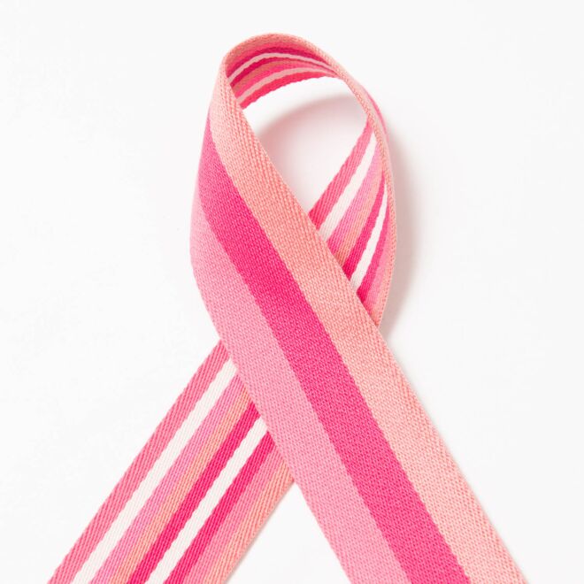 40mm Doubleface Gurtband rosa/pink