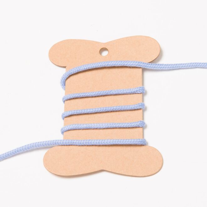 3mm Baumwollkordel hellblau