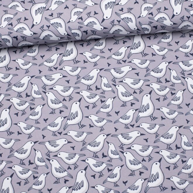 Canvas "Garden Stories" Birdies grau