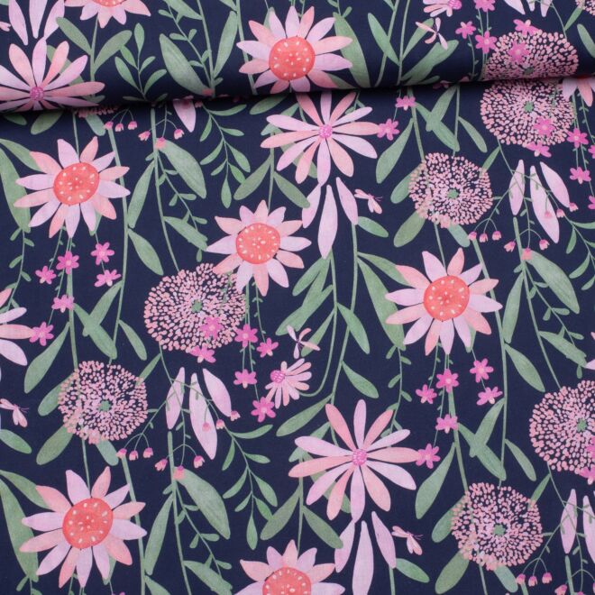 Webware Blumenwiese navy