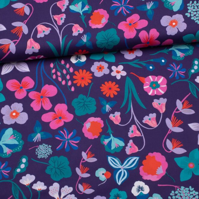 Webware Dreamy Garden dunkellila - Nerida Hansen