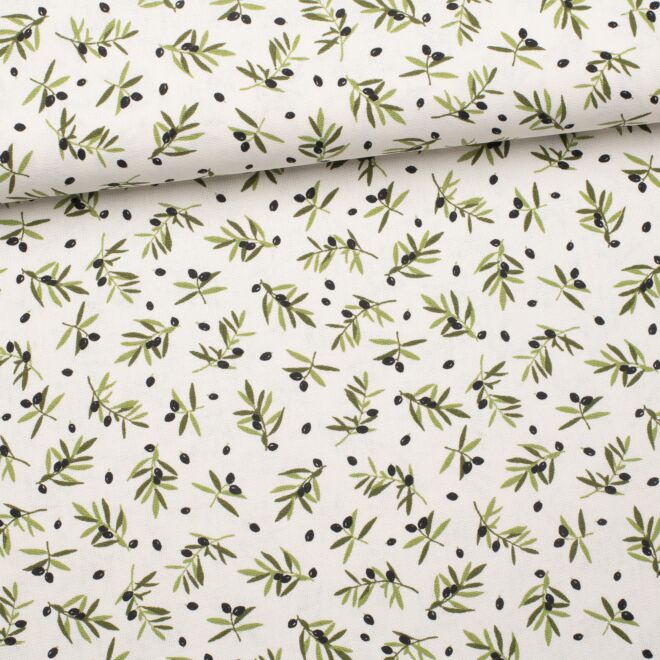 Canvas Black Olive natur