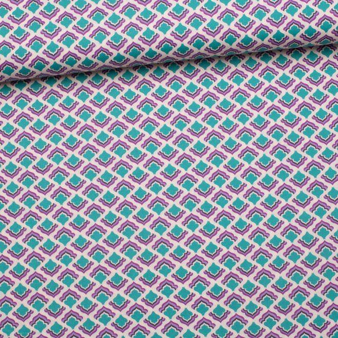 Webware Retro Kacheln türkis/violett