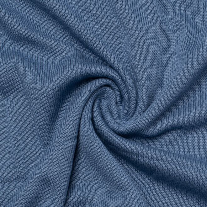 Viskose-Strick "Softy" jeansblau