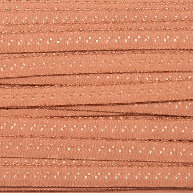 Wäschegummi dunkles Lachs