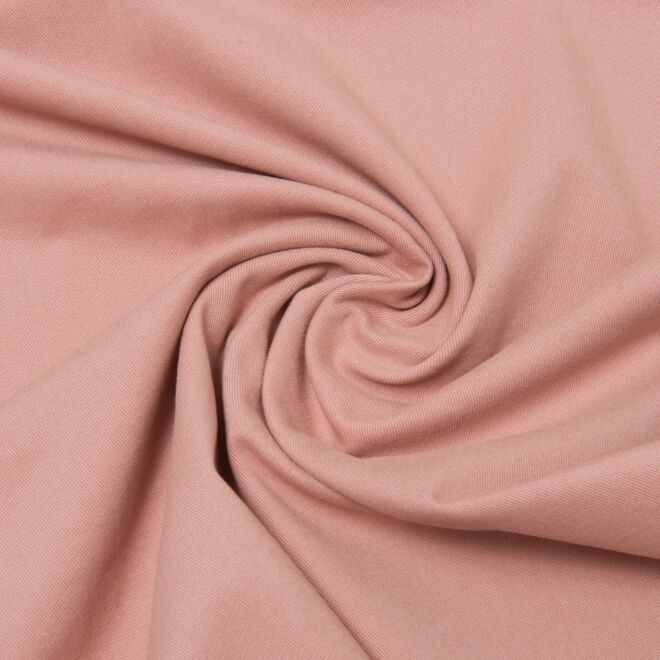 Baumwoll-Köper mit Stretch rose