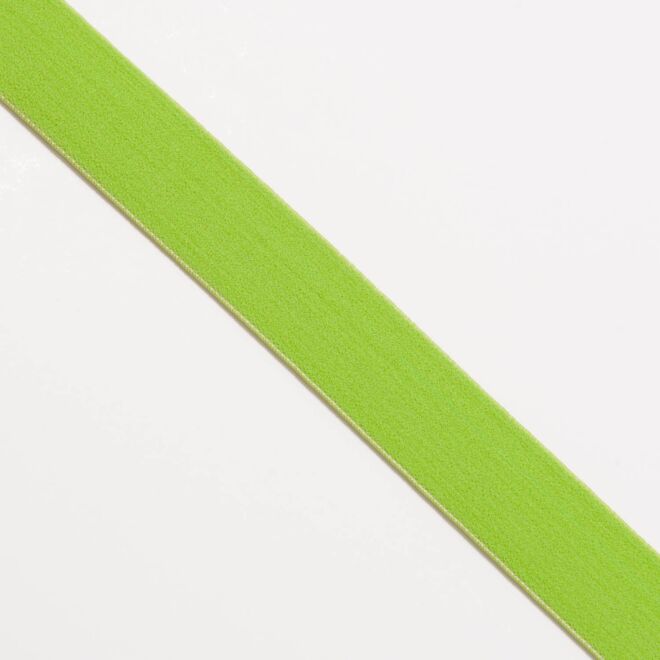 2,5cm Gummiband lime