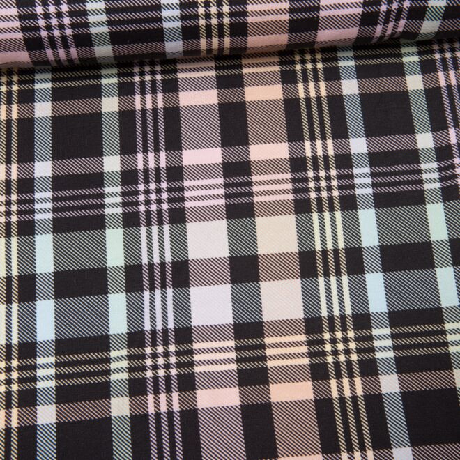 Sommersweat Pastell Checks