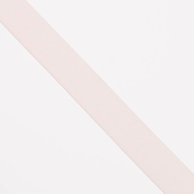 2,5cm Gummiband altrosa