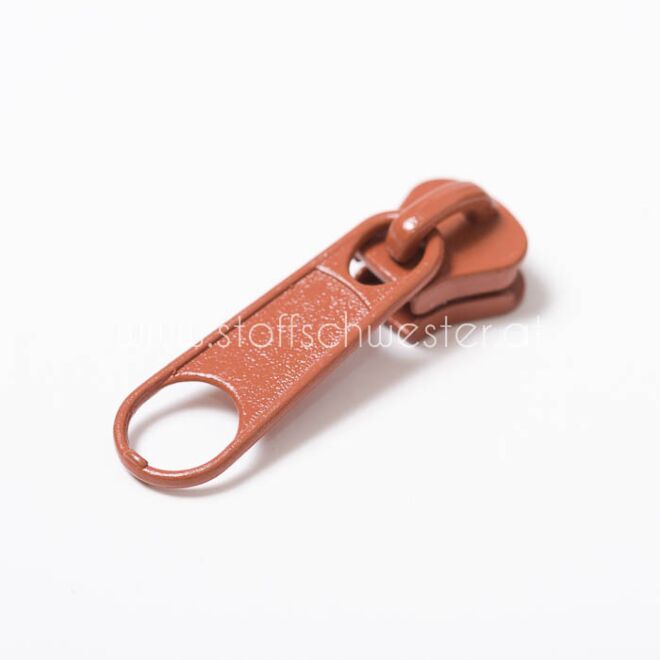 5mm PROFIL Non-Lock Schieber rostbraun (3 Stück)