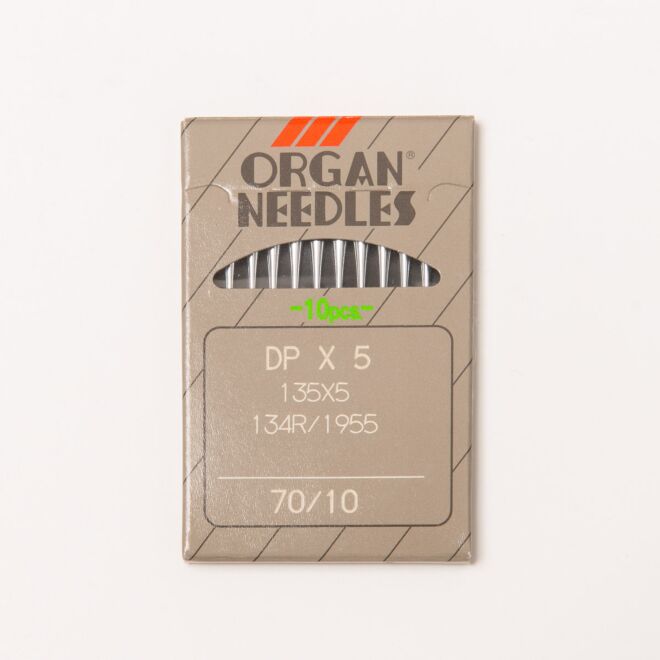10 Stk. Rundkolbennadeln Standard, #70, System 134 R = DP x 5 = 135 x 5