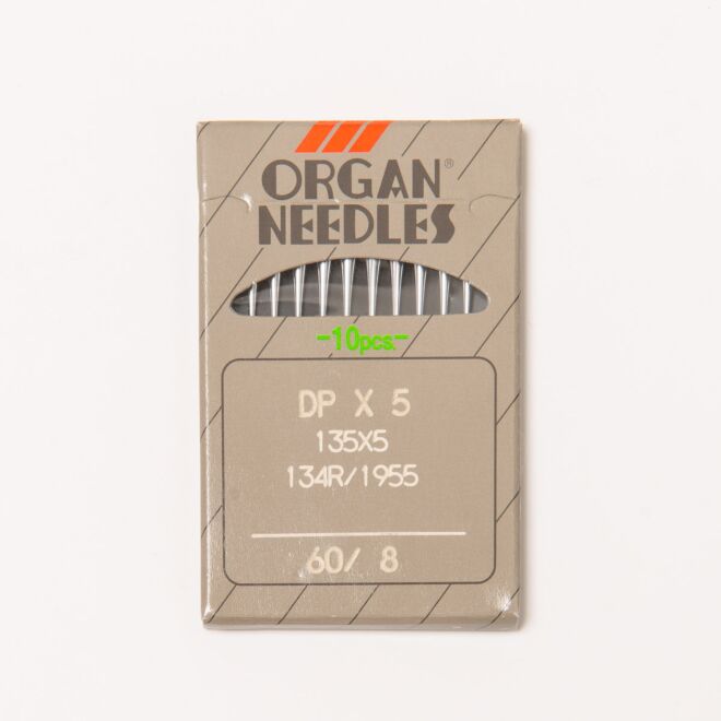 10 Stk. Rundkolbennadeln Standard, #60, System 134 R = DP x 5 = 135 x 5