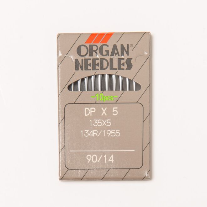 10 Stk. Rundkolbennadeln Standard, #90, System 134 R = DP x 5 = 135 x 5