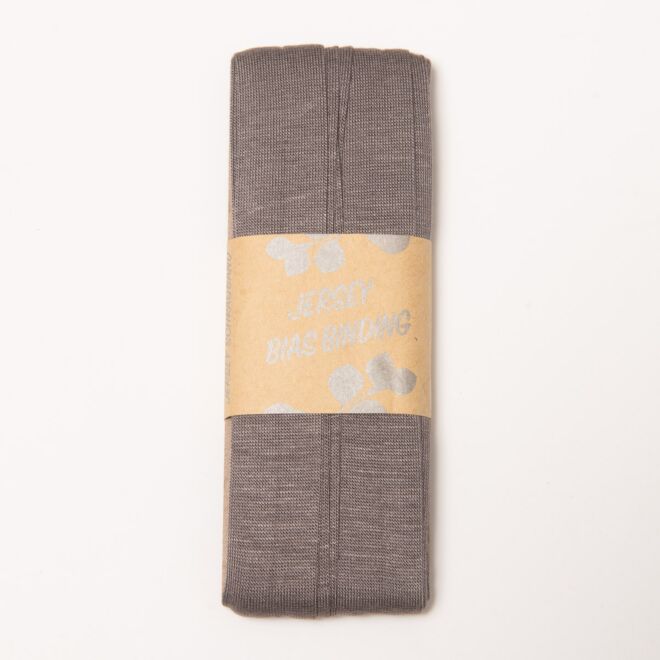 20mm Jersey-Schrägband dunkles aubergine (3 Meter)