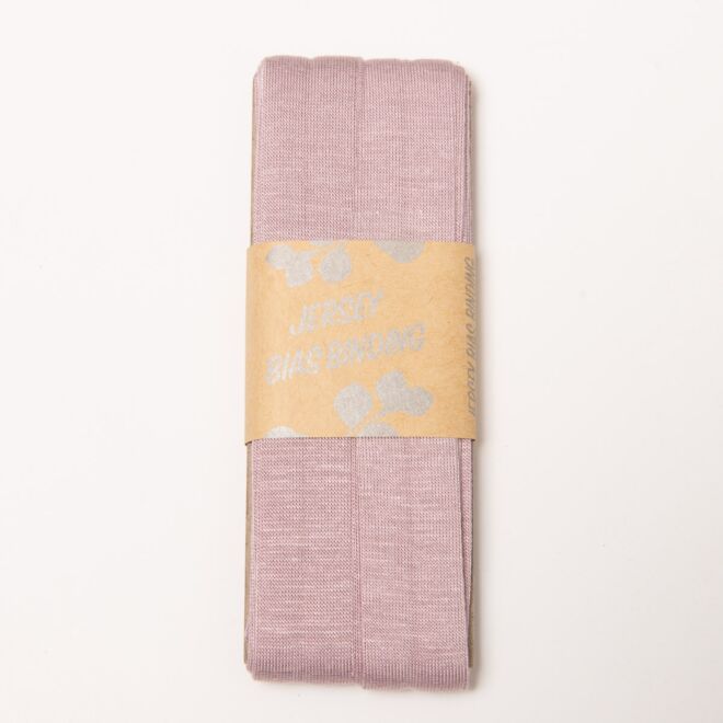 20mm Jersey-Schrägband weiß (3 Meter)