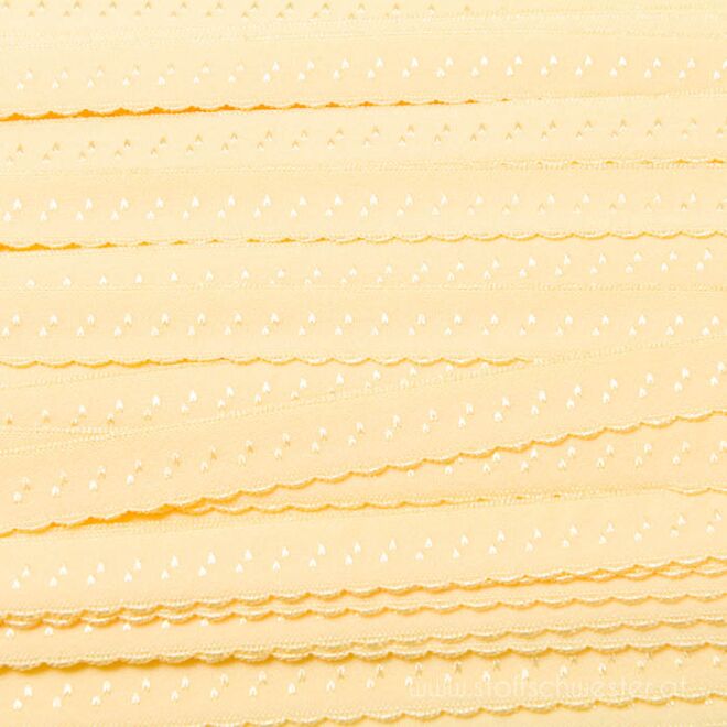 Wäschegummi blassgelb