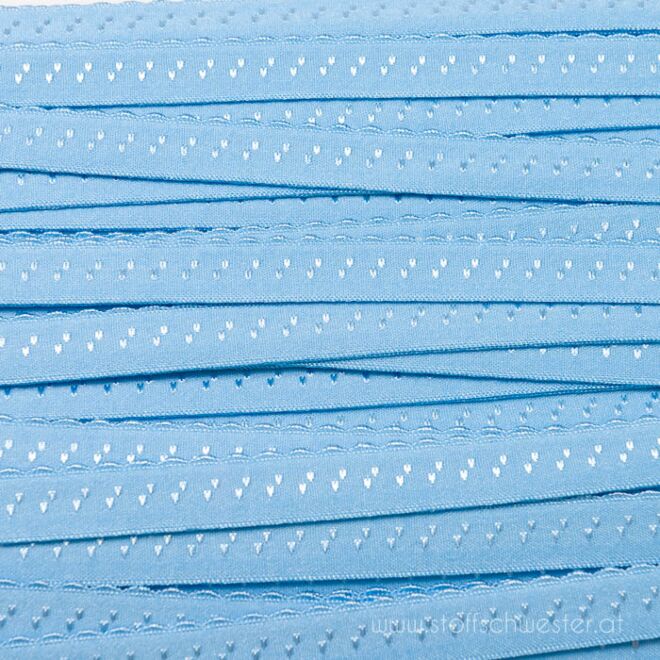 Wäschegummi rauchblau