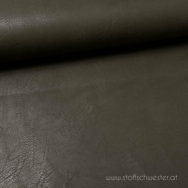 Vintage Kunstleder khaki