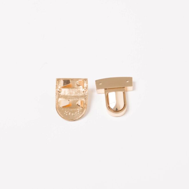 Taschen-Steckverschluss "Toledo" gold