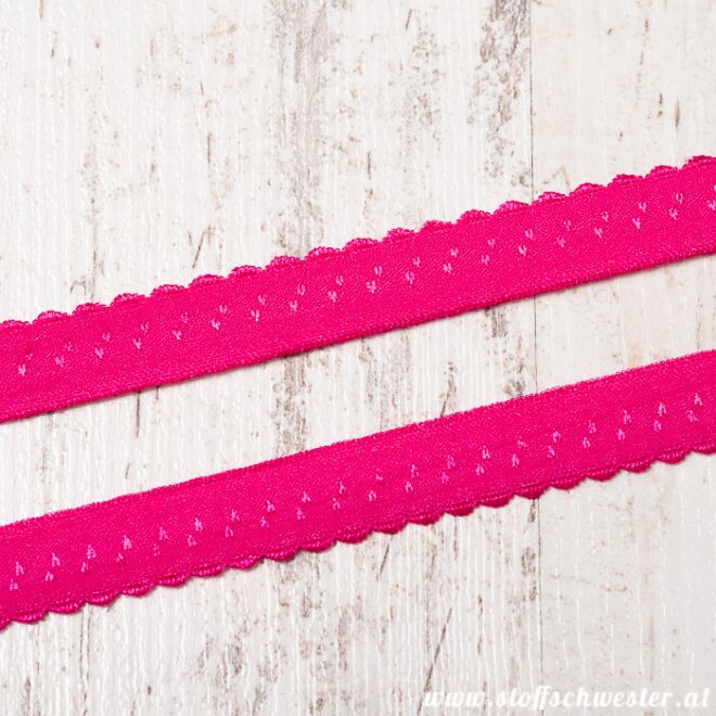 Stoffschwester Wäschegummi fuchsia