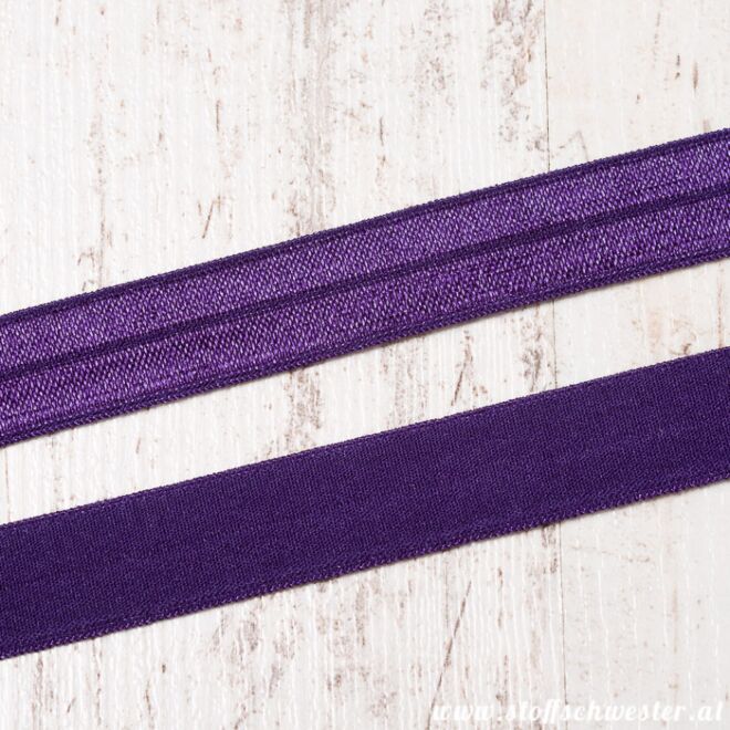 Stoffschwester Falzgummi lila