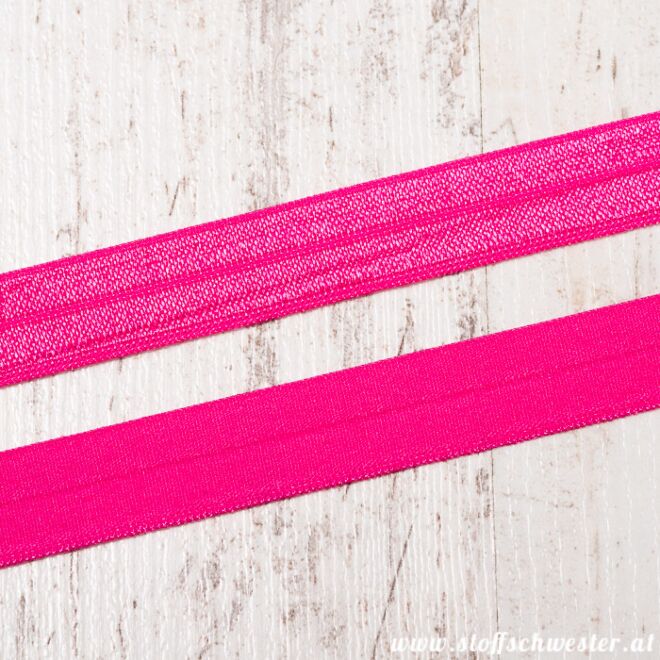Stoffschwester Falzgummi fuchsia