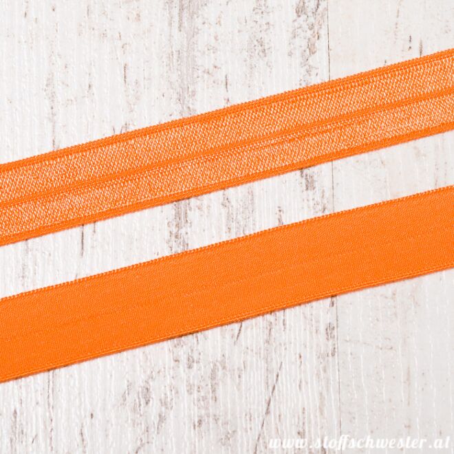 Stoffschwester Falzgummi orange