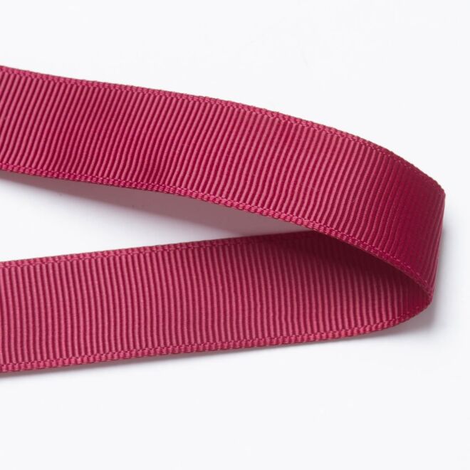 19mm Ripsband weinrot