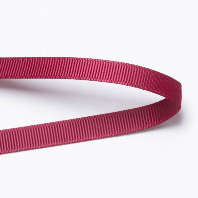 9mm Ripsband weinrot