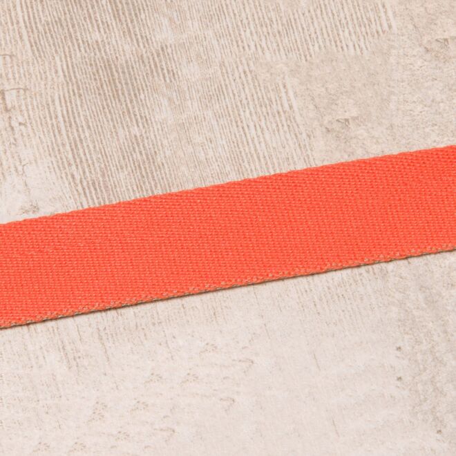 20mm Gurtband "Bonnie" Uni orange