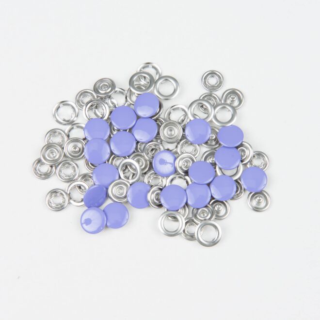 BabySnap Metall Druckknöpfe lila