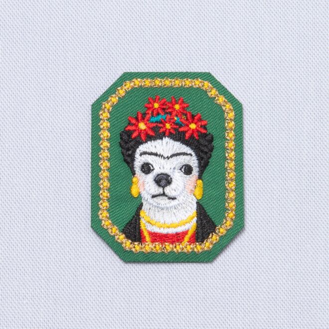 Aufbügler Tier-Star "Kahlo" (ca. 5cm groß)