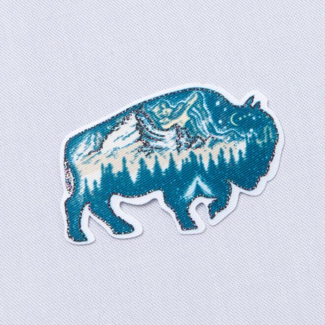 Aufbügler "Funky Büffel"