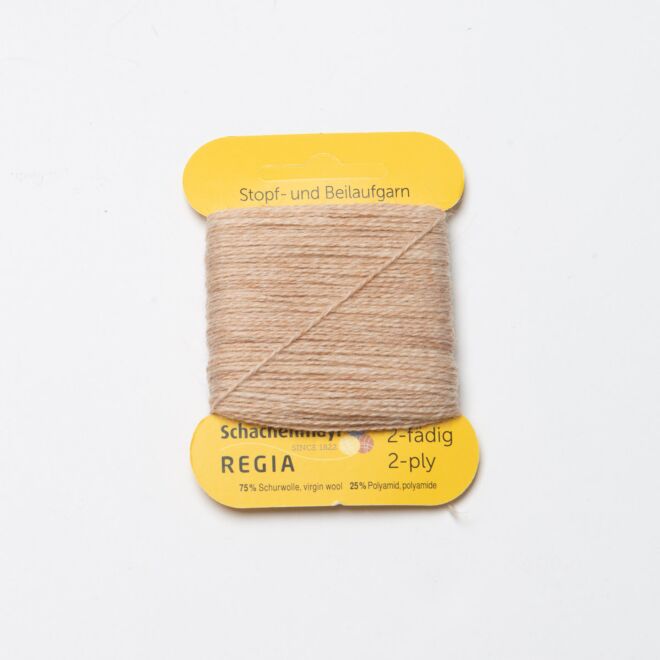 REGIA Stopf- und Beilaufgarn beige-meliert 2-fädig (5g)