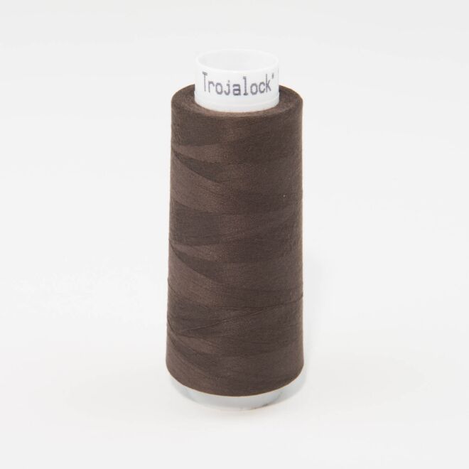 Amann-Mettler Trojalock Overlockgarn No. 120, 2500m - tiefbraun