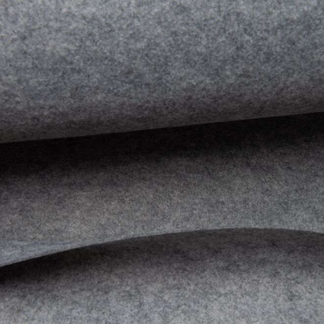 3mm Filz hellgrau-meliert