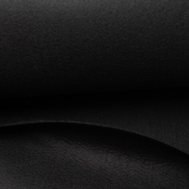 3mm Filz schwarz