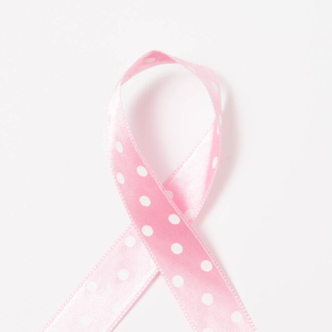 15mm Satinband Dots rosa
