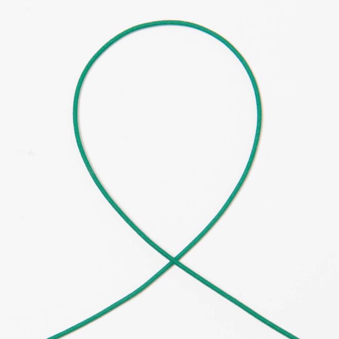 1,2mm Gummikordel grün