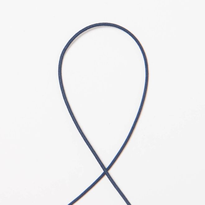 1,2mm Gummikordel navy