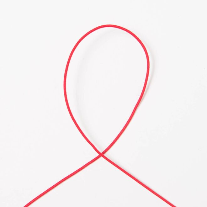 1,2mm Gummikordel rot