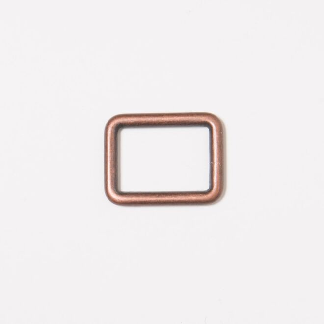 20mm Vierkantring kupfer