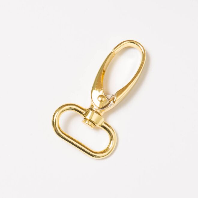 25mm Karabinerhaken "Style" gold